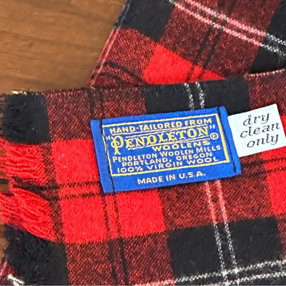 🌟HP🌟VTG 1980s 100% Virgin Wool Stewart Royal Modern Tartan Scarf USA - Picture 2 of 8